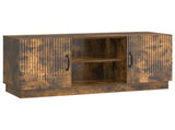 TV Cabinet Smoked Oak 102 x 34.5 x 47 cm Engineered Wood 895390