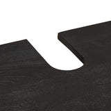 Sink cabinet with Door Black 62 x 33 x 58 cm Solid Mango Wood 4018827