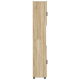 Bathroom Cabinet with Storage Sonoma Oak 30 x 35 x 192 cm 883336