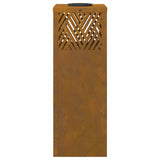 Solar LED Pathway Light 2 pcs Bronze Weathering Steel 879729