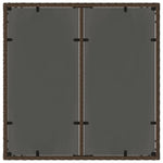Garden Dining Set 7 pcs Brown Poly rattan 3334866