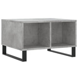 Coffee Table Concrete Grey 60x50x36.5 cm Engineered Wood 830552