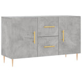 Sideboard Concrete Grey 100x36x60 cm Engineered Wood 828160