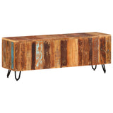 TV Cabinet 110x30x40 cm Solid Wood Reclaimed 337842