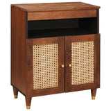 Side Cabinet Brown 60 x 33.5 x 75 cm Solid Mango Wood 4018905