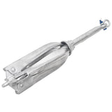 Folding Anchor Silver 12 kg Hot Dip Galvanized Cast Iron 94274