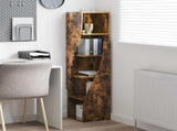 Corner Cabinet 32x32x140cm Engineered Wood Smoked Oak 889880