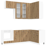Kitchen Unit LYON 8 pcs Artisan Oak Engineered Wood 3438522