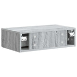 Wall-Mounted Side Table Grey Sonoma 59 x 34.5 x 17 cm 899341
