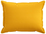 Cushion Cover 6 pcs HOUTEN Light Yellow 80 x 80 cm Faux Linen 921568