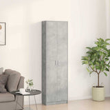Wardrobe Concrete Grey 55 x 25 x 189 cm Engineered Wood 3334011