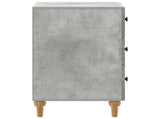 Bedside Cabinet Concrete Grey 43x 41 x 66.5 cm Engineered Wood 894098