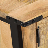 TV Cabinet 110x35x40 cm Solid Wood Mango 372722