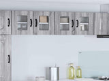 Dishwasher Panel Kalmar 2 pcs Grey Sonoma 60 x 31 x 40 cm 884627