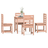 5 Piece Garden Dining Set Solid Wood Douglas 3154682