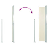 Patio Terrace Side awning 160 x 300 cm Cream Colour 40810