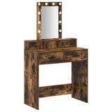 Dressing Table Brown 79 x 41 x 140 cm Engineered Wood 865167