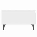 806004 Coffee Table White 90x60x35 cm Engineered Wood