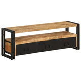 TV Cabinet 120x30x40 cm Solid Wood Mango 338466