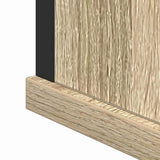 Bathroom Furniture Set with Shelf 2 pcs Brown Engineered wood 3345131