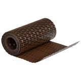 Balcony Screens 10 pcs Brown and Black 255x19 cm Poly Rattan 156315