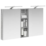 Bathroom Cabinet Set 3 pcs 100 x 10.5 x 60.5 cm Engineered wood 3403709