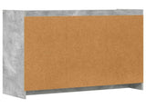 Sideboard Concrete Grey 98.5 x 33 x 80 cm Engineered Wood 8011126