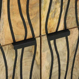 Sideboard Brown 60 x 33 x 75 cm Solid mango wood 4017962