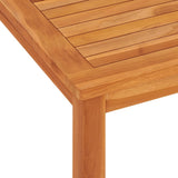 7 Piece Garden Dining Set Solid Wood Teak 3157182
