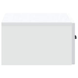 Wall-Mounted Bedside Cabinet 2 pcs White 49 x 34.5 x 20 cm 898956