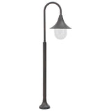 Garden Post Light E27 120 cm Aluminium Bronze 44211