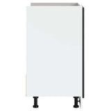 Sink Base Cabinet "Porto" Black 80x46x81.5 cm Engineered Wood 853928