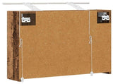 Bathroom Mirror Cabinet Old Wood 60 x 14.5 x 50 cm 889085