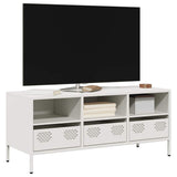 TV Cabinet White 101.5x39x43.5 cm Cold-rolled Steel 851327