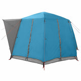 Cabin Tent 6-Person with Roof Blue 425 x 396 x 222 cm 42004024