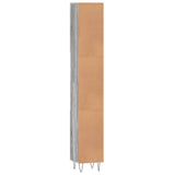 Bathroom Cabinet Grey Sonoma 30x30x190 cm Engineered Wood 831538