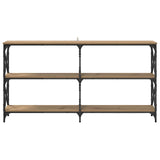 Console Table Artisan Oak 156 x 28 x 80.5 cm Engineered Wood 882785
