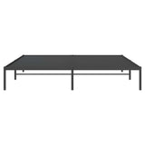 Metal Bed Frame without Mattress Black 180x200cm 350850