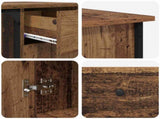 Desk Old Wood 141 x 141 x 75 cm Engineered Wood 882875