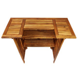 Garden Bar Set Natural wood Solid Acacia wood 3 Piece Set 3116000