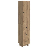 Cabinet Set 2 pcs 33 x 34.5 x 90 cm Engineered Wood 3416393