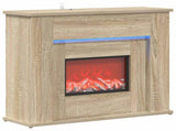 Fireplace with LED Strip Sonoma 63 x 20 x 54.5 cm 8021097