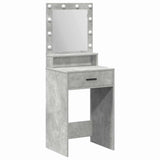 Dressing Table Concrete Grey 50 x 41 x 135 cm Engineered Wood 865094
