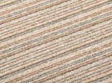 Carpet 20 pcs Striped Beige 50 x 50 cm 100% Polypropylene 42046754