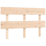 Bed Frame without Mattress Small Double Solid Wood Pine 3193501