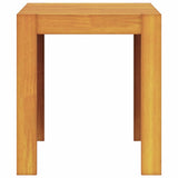 Side Table Oil Natural 43 x 36 x 40 cm Solid Teak Wood 4108117