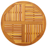 Table Top 90x2.2 cm Round Solid Wood Acacia 4004251