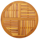 Table Top 90x2.2 cm Round Solid Wood Acacia 4004251