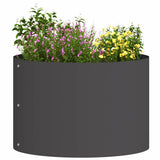 Planter Ring 5 pcs Black 30 x 30 x 20 cm Cold-rolled Steel 873593