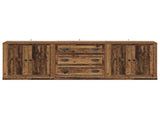 Sideboards 3 pcs Old Wood 210 x 35.5 x 67.5 cm Engineered Wood 3402647